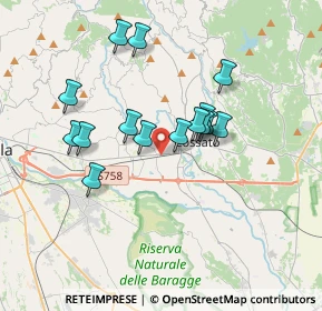Mappa Cerreto BI IT, 13852 Quaregna BI, Italia (3.01467)