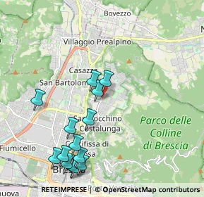 Mappa Viale Europa fr. n, 25133 Brescia BS, Italia (2.38533)