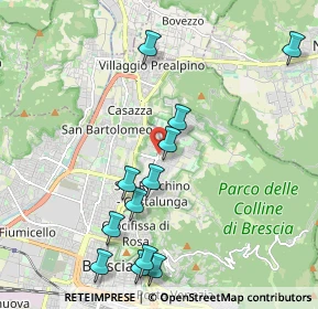 Mappa Viale Europa fr. n, 25133 Brescia BS, Italia (2.215)