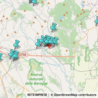 Mappa Regione Vercellotto, 13836 Cossato BI, Italia (4.49833)