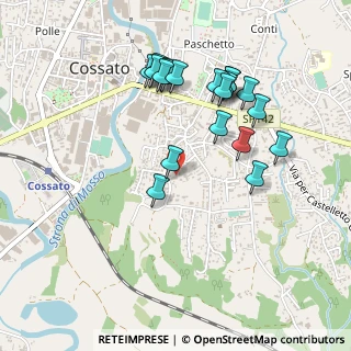 Mappa Regione Vercellotto, 13836 Cossato BI, Italia (0.471)