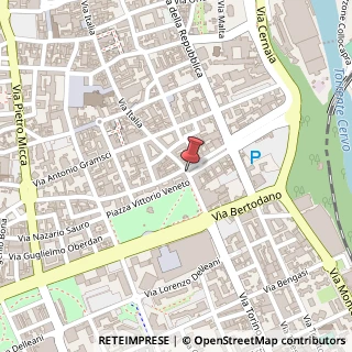 Mappa Piazza vittorio veneto 5, 13900 Biella, Biella (Piemonte)