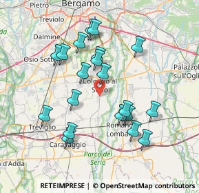 Mappa Via Friuli, 24055 Cologno Al Serio BG, Italia (7.094)