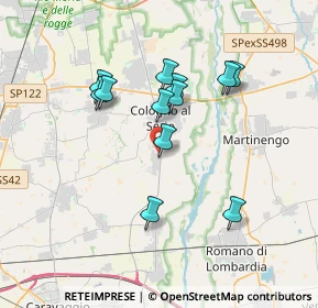 Mappa Via Friuli, 24055 Cologno Al Serio BG, Italia (3.11083)