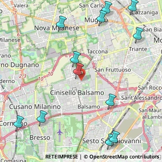 Mappa Via Monte Grappa, 20092 Cinisello Balsamo MI, Italia (2.98667)