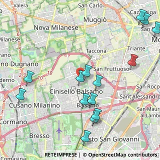Mappa Via Monte Grappa, 20092 Cinisello Balsamo MI, Italia (2.55214)