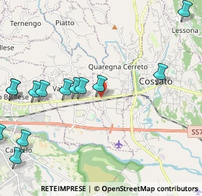 Mappa Via Quintino Sella, 13852 Cerreto Castello BI, Italia (2.66154)