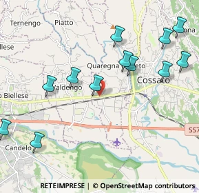 Mappa Via Quintino Sella, 13852 Cerreto Castello BI, Italia (2.34917)