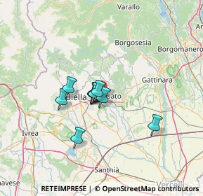 Mappa Via Quintino Sella, 13852 Cerreto Castello BI, Italia (7.80091)