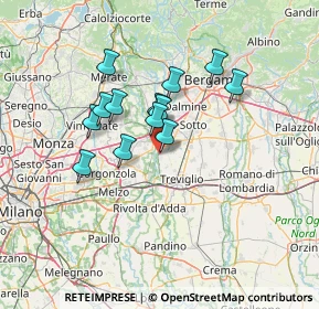 Mappa Via degli Affari, 24045 Fara Gera d'Adda BG, Italia (10.66692)