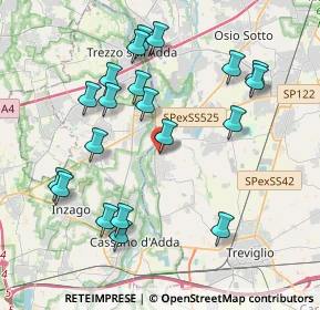 Mappa Via degli Affari, 24045 Fara Gera d'Adda BG, Italia (4.141)