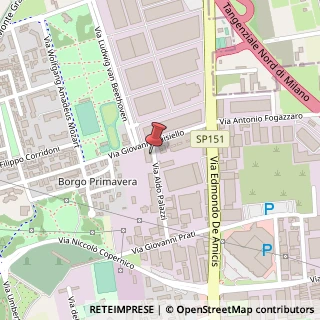 Mappa Via Aldo Palazzi, 21, 20092 Cinisello Balsamo, Milano (Lombardia)