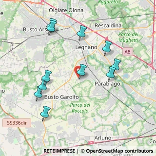 Mappa Via Forli', 20039 Canegrate MI, Italia (4.21909)