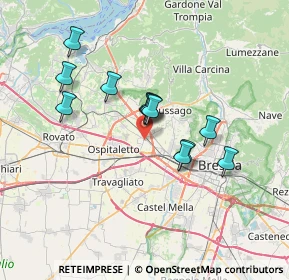 Mappa Via Pietro Trebeschi, 25045 Castegnato BS, Italia (5.74833)
