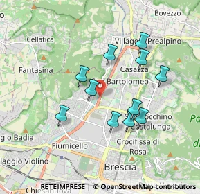 Mappa Via Monte Lungo, 25128 Brescia BS, Italia (1.59545)