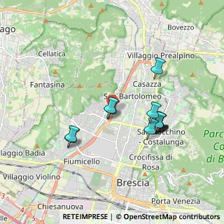 Mappa Via Monte Lungo, 25128 Brescia BS, Italia (1.64)