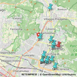 Mappa Via Monte Lungo, 25128 Brescia BS, Italia (2.46077)