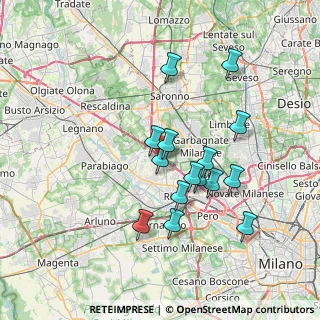 Mappa , 20020 Lainate MI, Italia (6.40667)