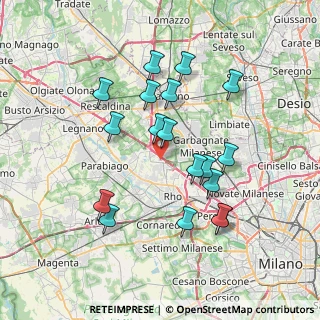 Mappa , 20020 Lainate MI, Italia (6.97611)