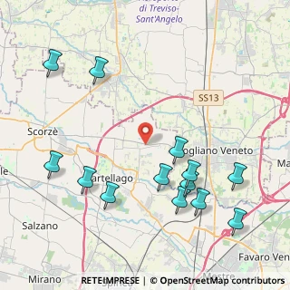 Mappa Via Giuseppe Mazzini, 30030 Scorzè VE, Italia (4.80692)