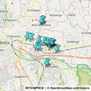 Mappa Via Camotto M., 13856 Vigliano Biellese BI, Italia (1.0565)