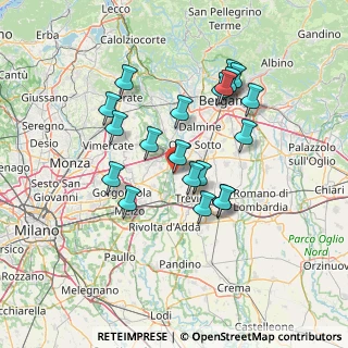 Mappa Via Primo Maggio, 24045 Fara Gera d'Adda BG, Italia (12.756)