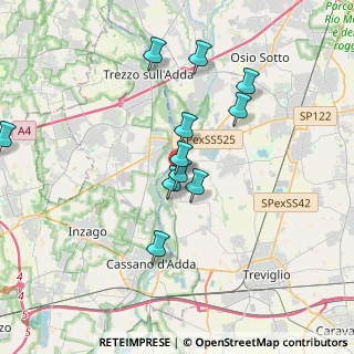 Mappa Via Primo Maggio, 24045 Fara Gera d'Adda BG, Italia (3.33909)