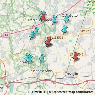 Mappa Via Primo Maggio, 24045 Fara Gera d'Adda BG, Italia (3.54467)