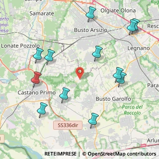 Mappa Via Gallarate, 20020 Dairago MI, Italia (5.0075)