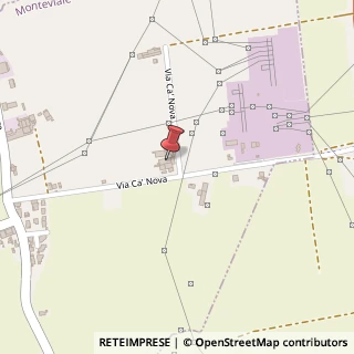 Mappa Via Ca' Nova, 27, 36050 Monteviale, Vicenza (Veneto)