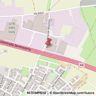 Mappa Via Generale Reverberi, 21/23, 25050 Passirano, Brescia (Lombardia)