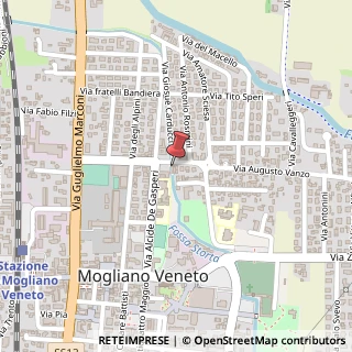 Mappa Piazza Papa Pio X, 10, 31021 Mogliano Veneto, Treviso (Veneto)