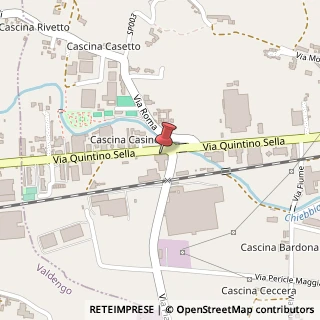 Mappa Via Quintino Sella, 21, 13852 Cerreto Castello, Biella (Piemonte)