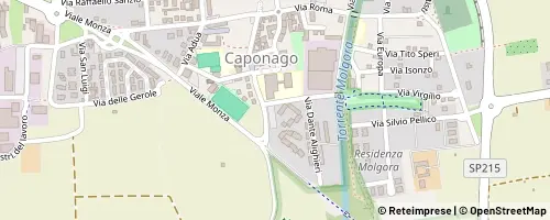 Mappa Caponago