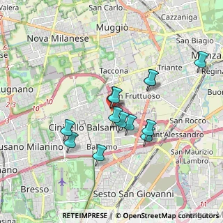 Mappa Via Edmondo De Amicis, 20092 Cinisello Balsamo MI, Italia (1.53077)