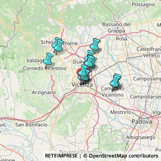 Mappa Viale Jacopo dal Verme, 36100 Vicenza VI, Italia (8.41647)