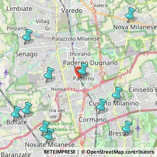 Mappa Via Roma, 20037 Paderno Dugnano MI, Italia (3.05909)