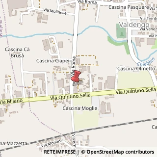 Mappa Via Roma, 4, 13855 Valdengo, Biella (Piemonte)