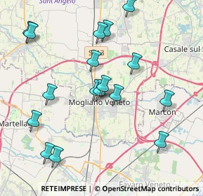 Mappa Via Giovanni Berchet, 31021 Mogliano Veneto TV, Italia (4.14765)