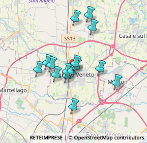 Mappa Via Giovanni Berchet, 31021 Mogliano Veneto TV, Italia (2.79133)