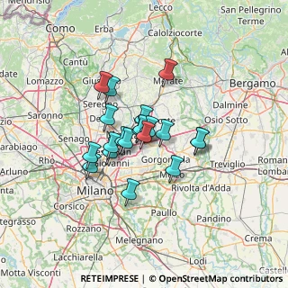 Mappa Viale delle industrie 86 Centro Ingrosso Cina - 2° Piano, 20864 Agrate Brianza MB, Italia (8.946)