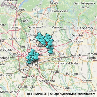 Mappa Viale delle industrie 86 Centro Ingrosso Cina - 2° Piano, 20864 Agrate Brianza MB, Italia (10.25167)