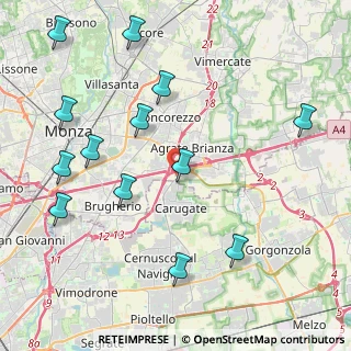 Mappa Viale delle industrie 86 Centro Ingrosso Cina - 2° Piano, 20864 Agrate Brianza MB, Italia (4.95385)