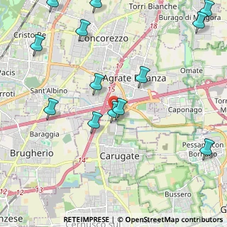 Mappa Viale delle industrie 86 Centro Ingrosso Cina - 2° Piano, 20864 Agrate Brianza MB, Italia (2.66385)