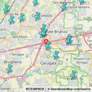 Mappa Viale delle industrie 86 Centro Ingrosso Cina - 2° Piano, 20864 Agrate Brianza MB, Italia (2.75625)