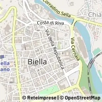Mapa Biella