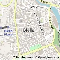 Mapa Biella
