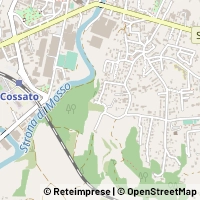 Kaart Cossato