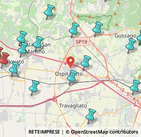 Mappa Via Monte Nero, 25035 Ospitaletto BS, Italia (6.12)