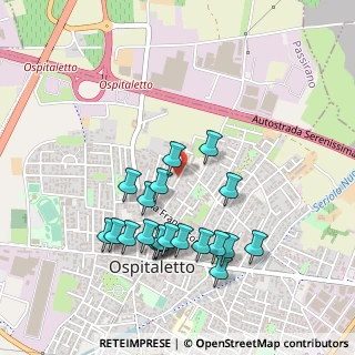 Mappa Via Monte Nero, 25035 Ospitaletto BS, Italia (0.472)